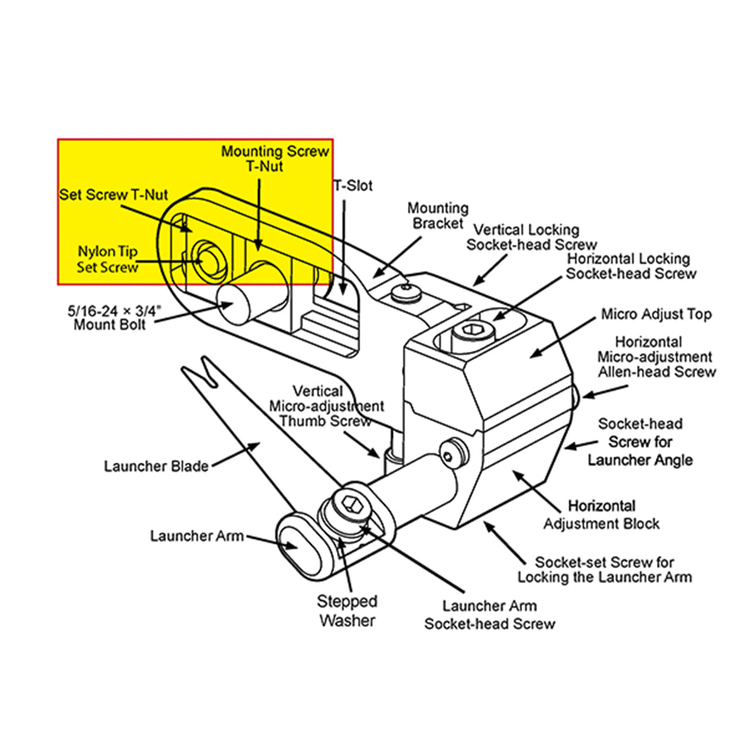 AAE FREAK SHOW PARTS (TBLOCK, 2PCS & SET SCREW)