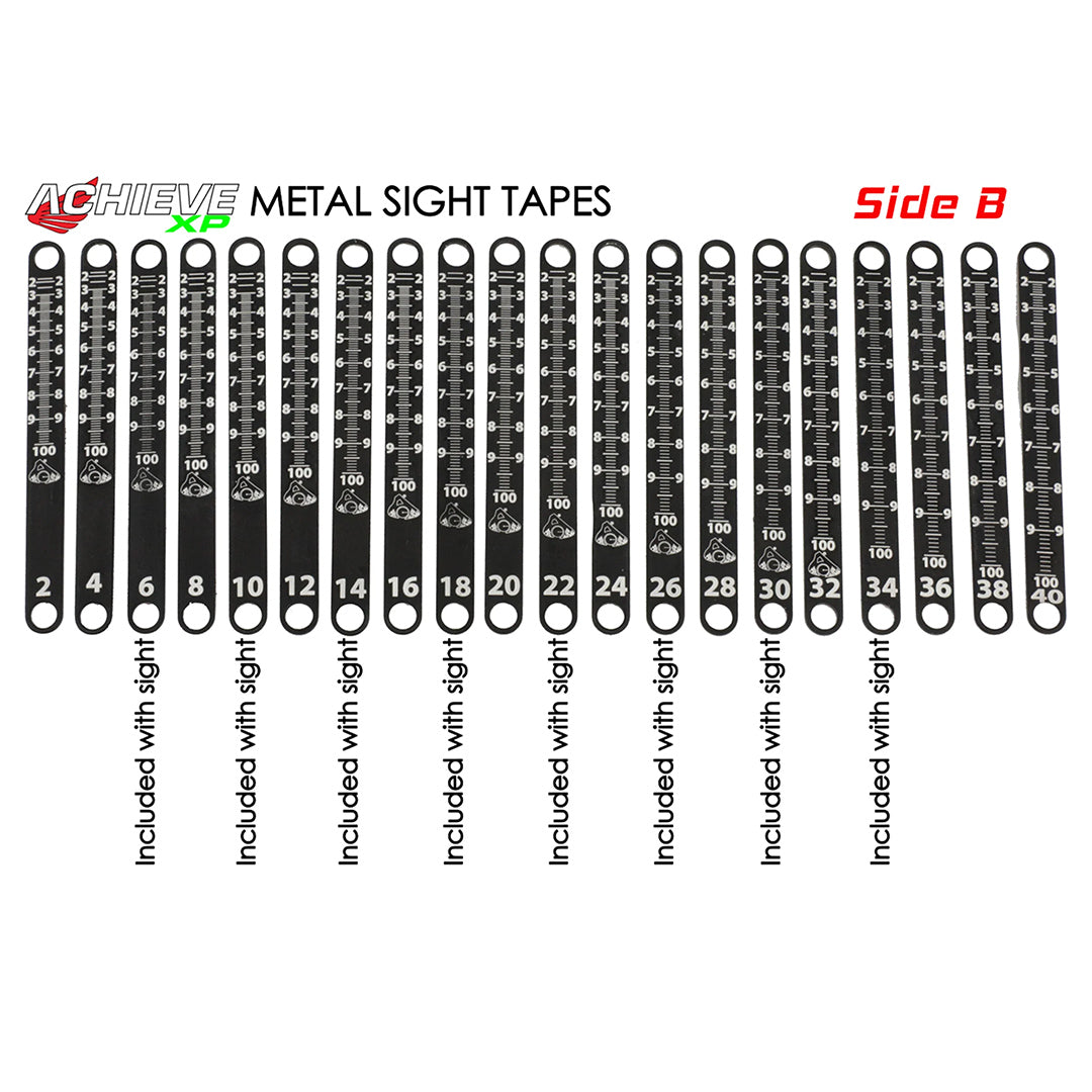 AXCEL ACHIEVE XP - METAL SIGHT TAPES