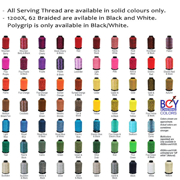 BCY NO. 62 XS BRAID (60YARD)