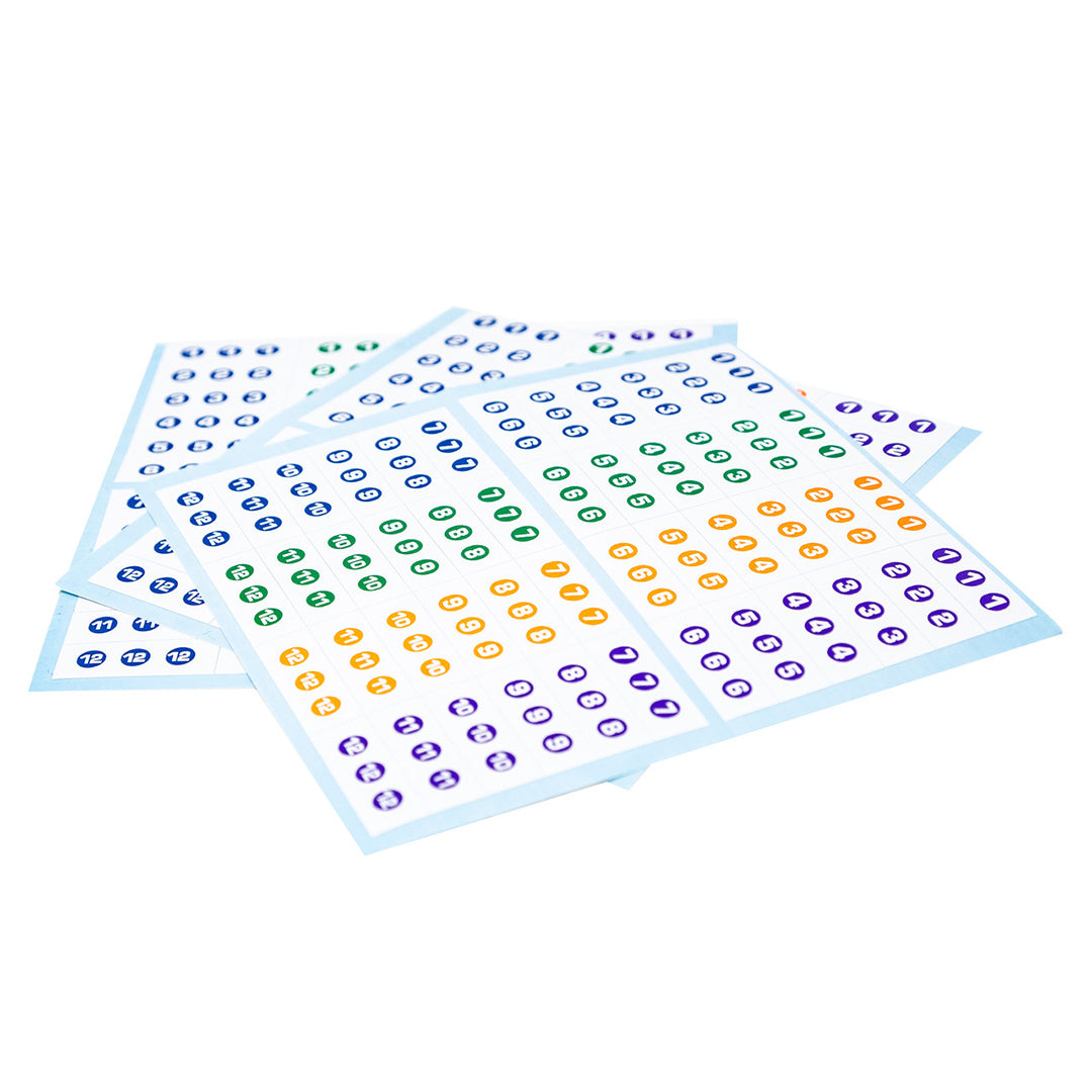 BOHNING WRAP ARROW NUMBER DECAL