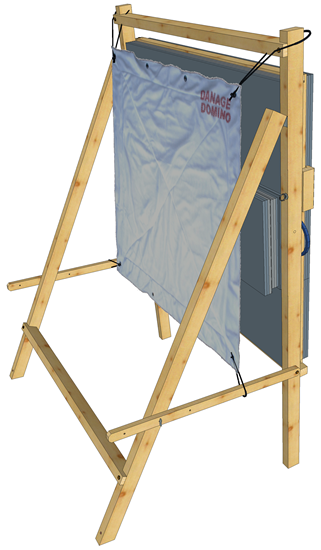 DANAGE POWER STOP 120*120CM