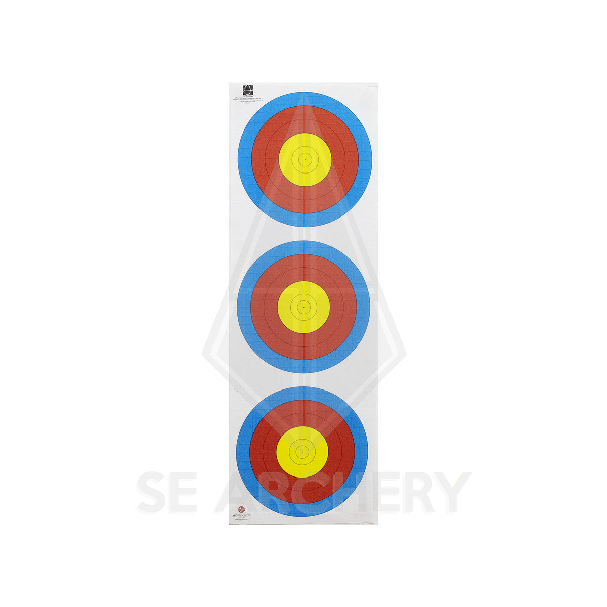 JVD TRIPLE FACE TARGET 40CM