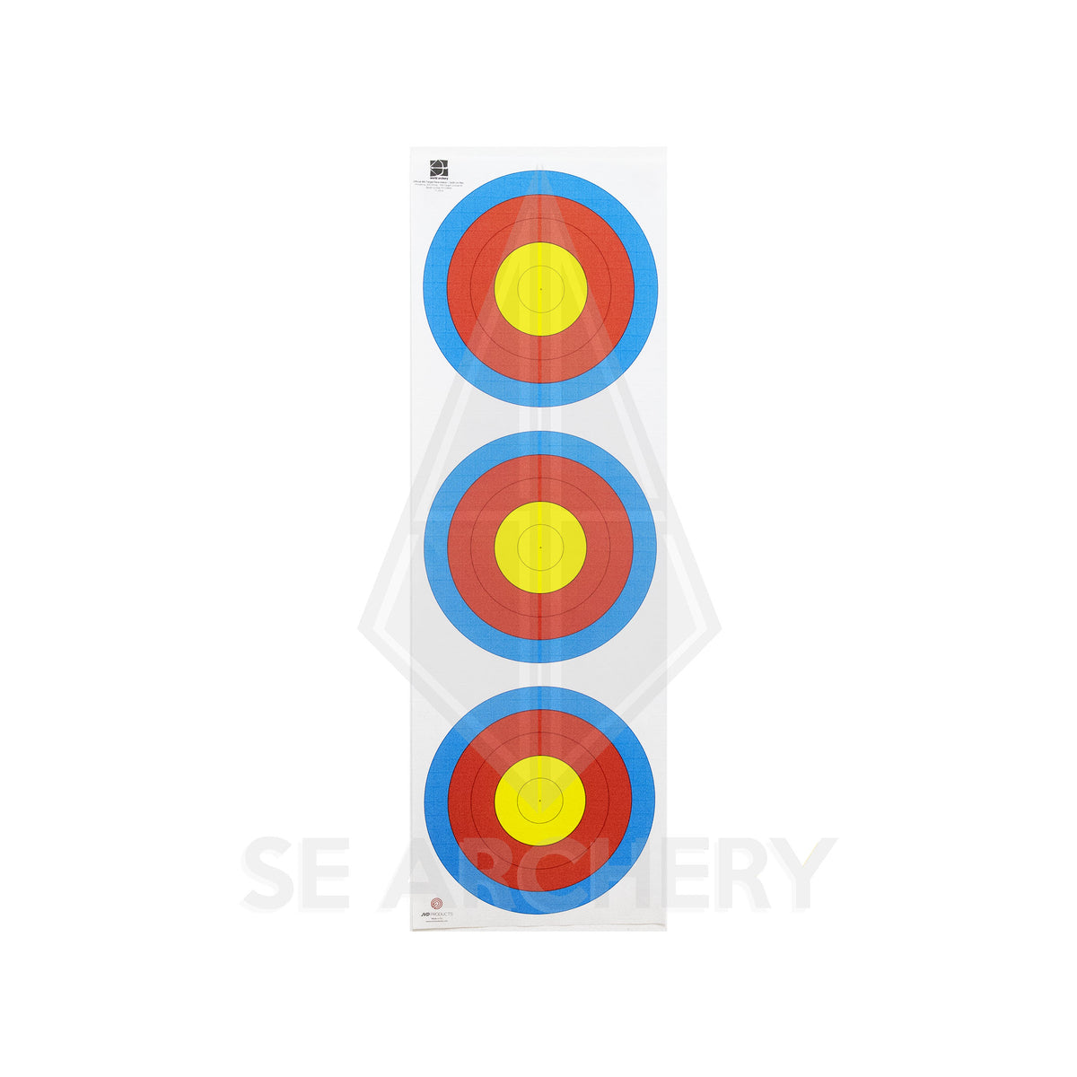 JVD TRIPLE FACE TARGET 40CM