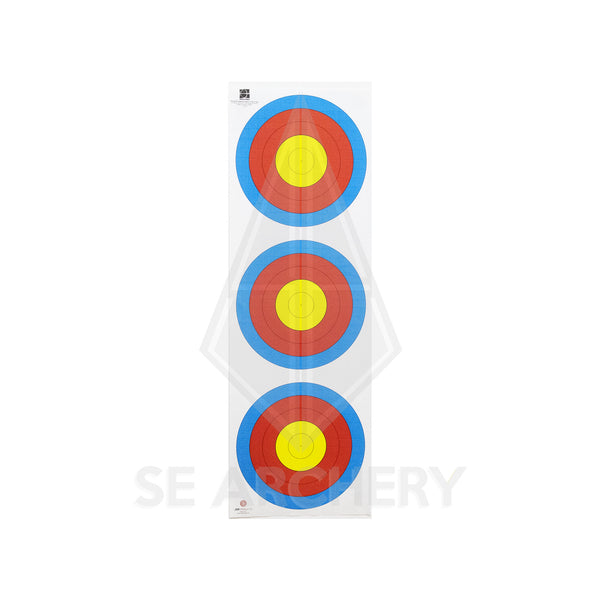 JVD TRIPLE FACE TARGET 40CM