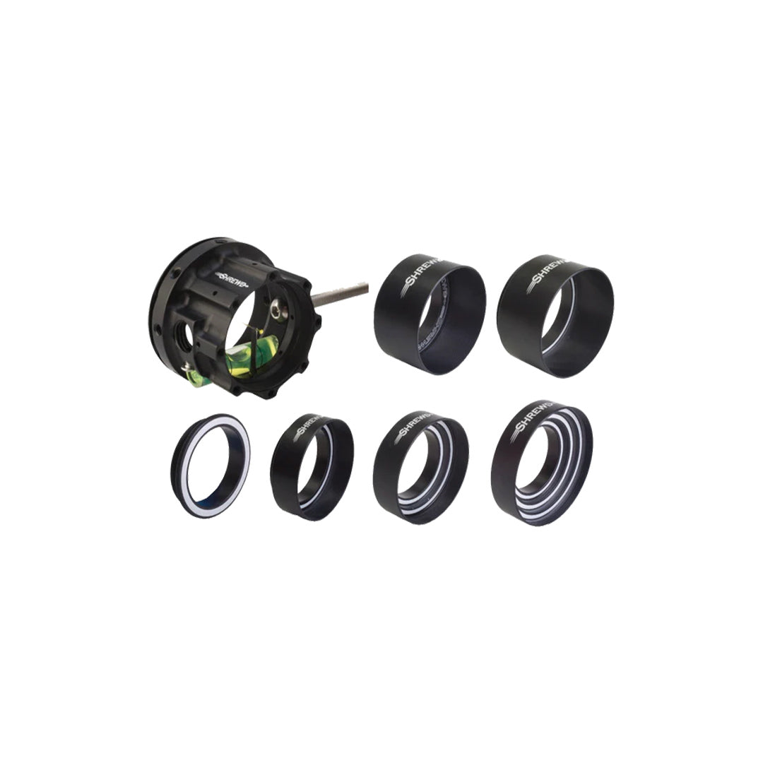 SHREWD 3-STEP SHORT SUNSHADE - THREE LASERED RINGS
