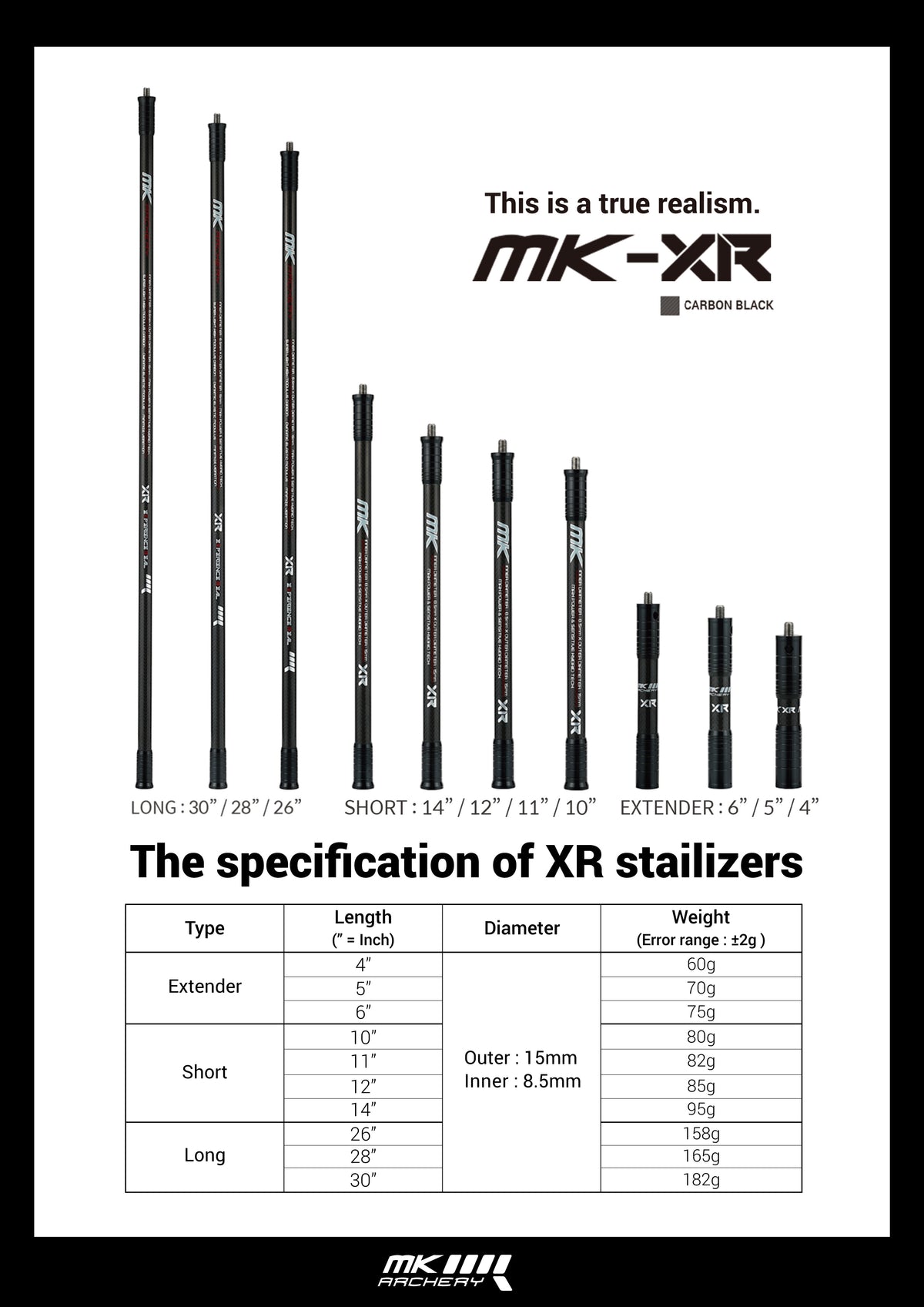 MK XR EXTENDER