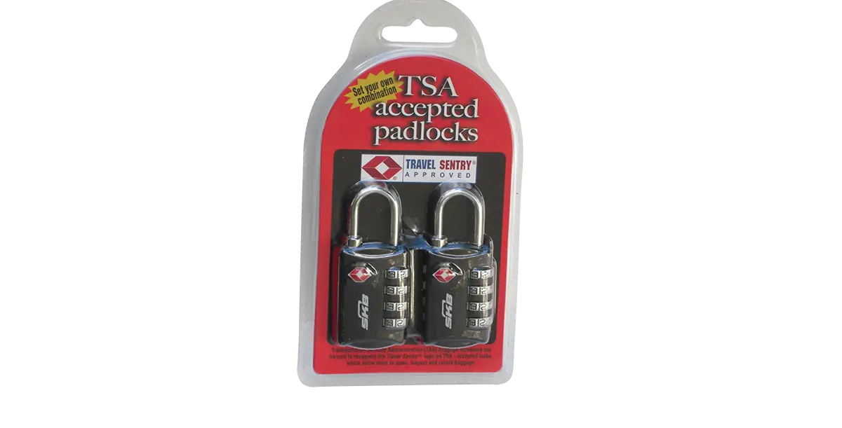 SKB TS COMBINATION PADLOCK 2PER PACK